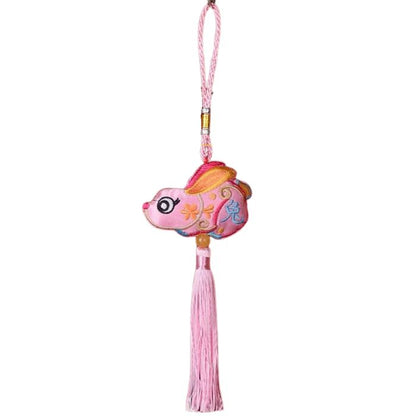 CNY Zodiac Hanging Soft Tassel Decoration