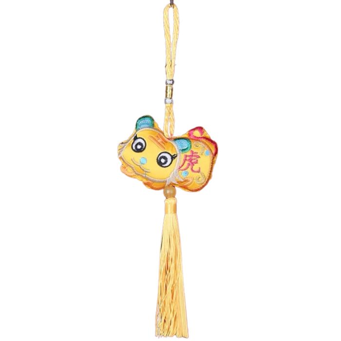 CNY Zodiac Hanging Soft Tassel Decoration