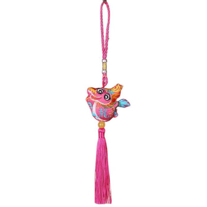 CNY Zodiac Hanging Soft Tassel Decoration