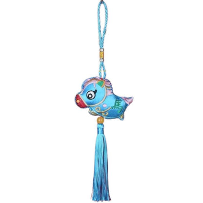 CNY Zodiac Hanging Soft Tassel Decoration