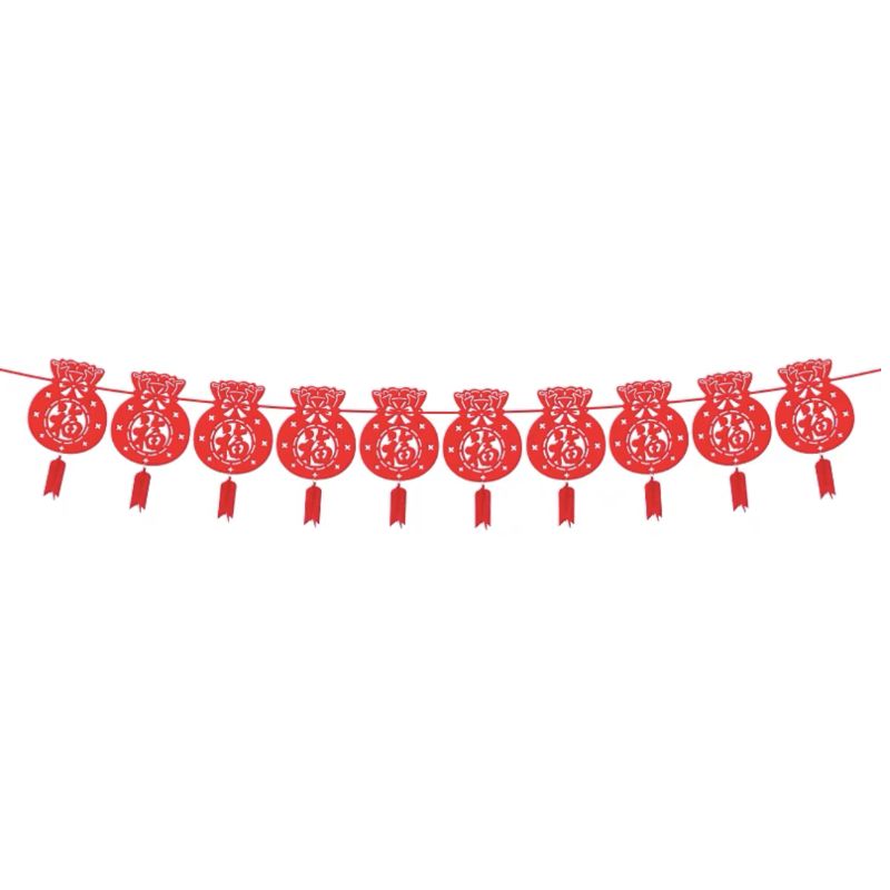 CNY Non-woven Hanging Garland