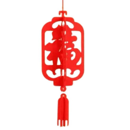 CNY 6pc Non-woven Hanging Decoration