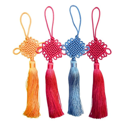 CNY 7.5x32cm Colored Knot Tassel