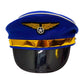 Blue Pilot Captain Hat