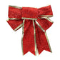 18cm Glitter Cloth Ribbon Bow