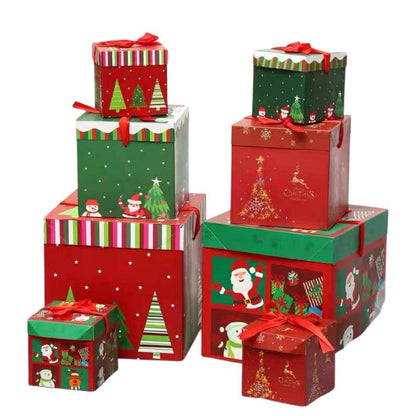Christmas Paper Present Box