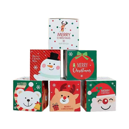 25cm Christmas Paper Box Decoration