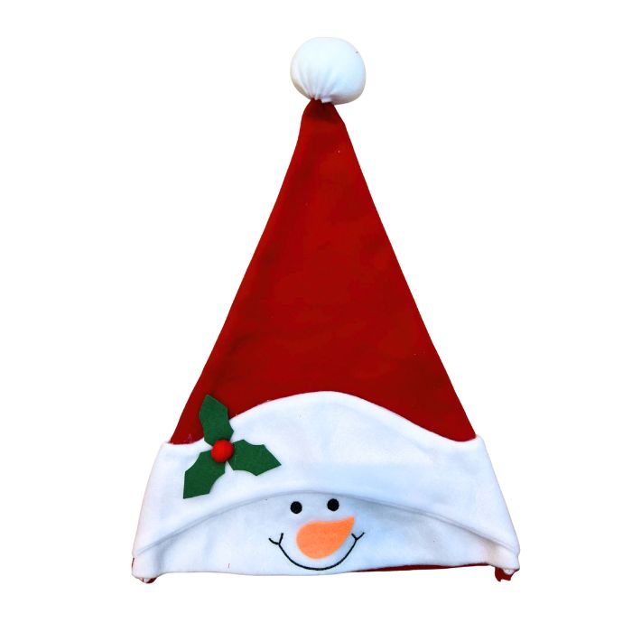 Christmas Velvet Santa Hat (Assorted)