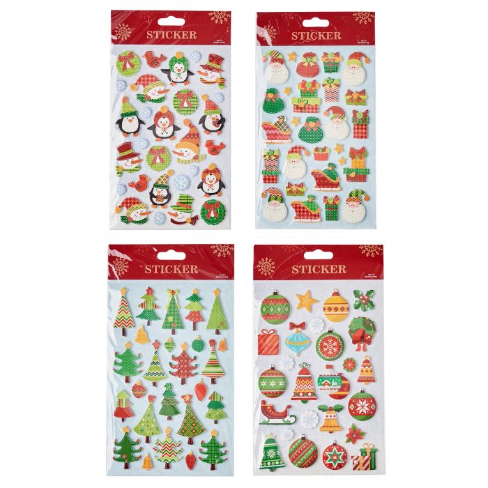 Christmas Stickers P17 (Assorted)