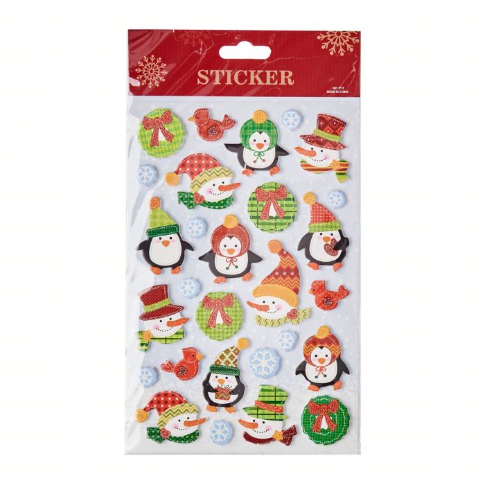 Christmas Stickers P17 (Assorted)