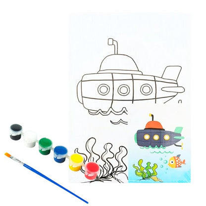 DIY Canvas Board Painting (Assorted) MG2312-1