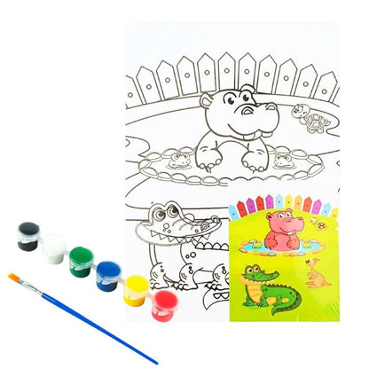 DIY Canvas Board Painting (Assorted) MG2312-1