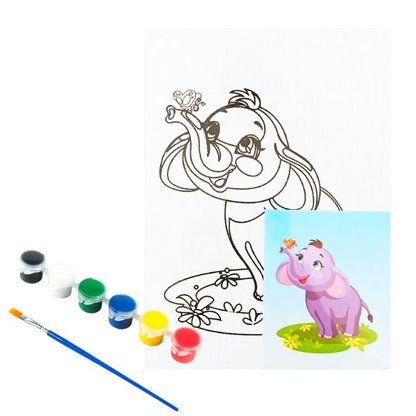 DIY Canvas Board Painting (Assorted) MG2312-1