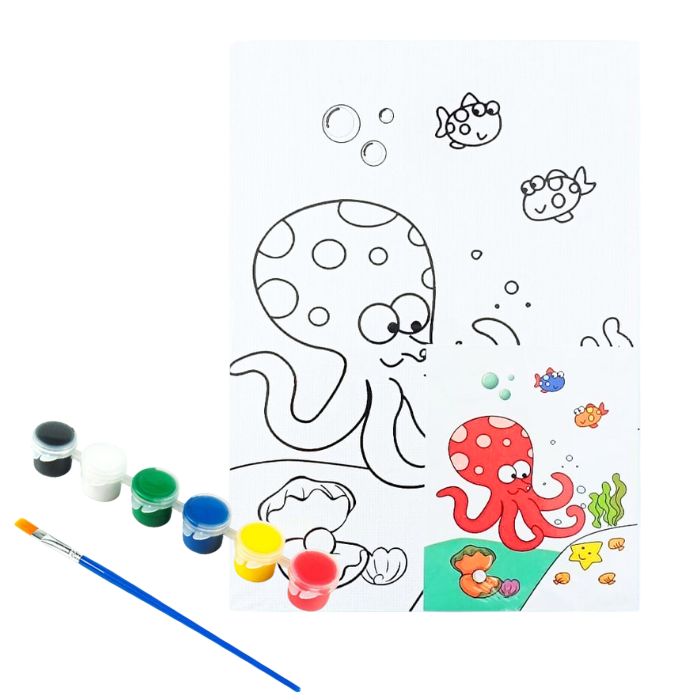 DIY Canvas Board Painting (Assorted) MG2312-1