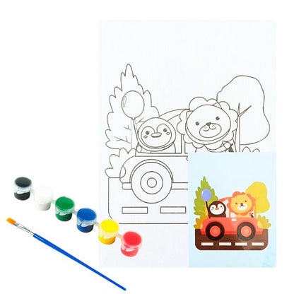 DIY Canvas Board Painting (Assorted) MG2312-1