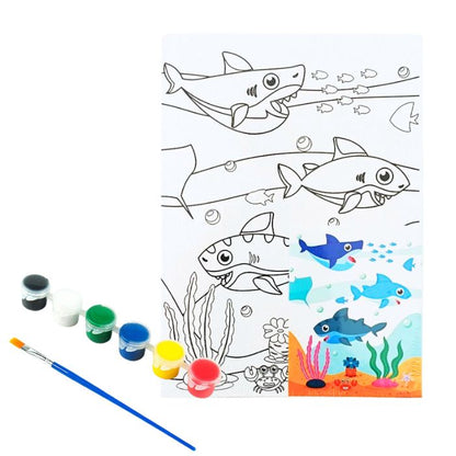 DIY Canvas Board Painting (Assorted) MG2312-1