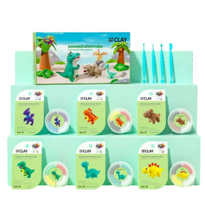 Assorted Air-Dry Clay Kit Set (12/6pcs)