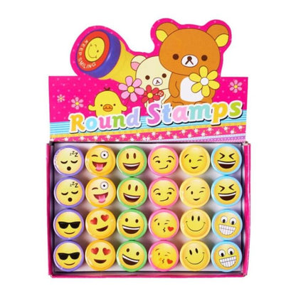 Assorted Round Stamp (24pcs)