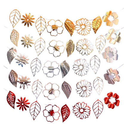 Floral Leaf Cut-out Banner JQ80381