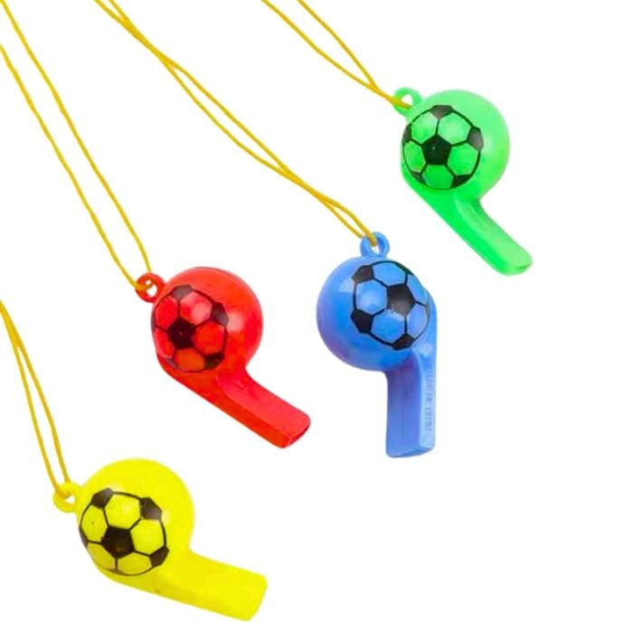 Football Whistle (Assorted) (12pcs)