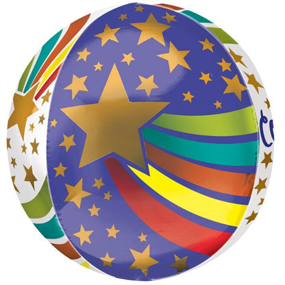 16 Inch Congrats Orbz Foil Balloon A41146