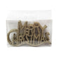 Glitter Hanging Merry Christmas HS056 (5pcs)