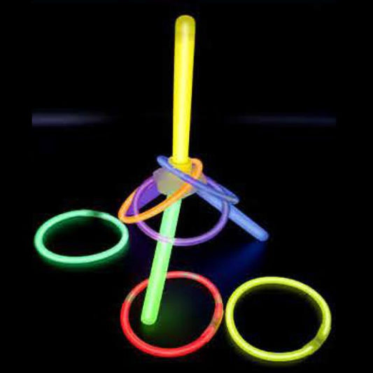 Glow Toss the Ring Game Set