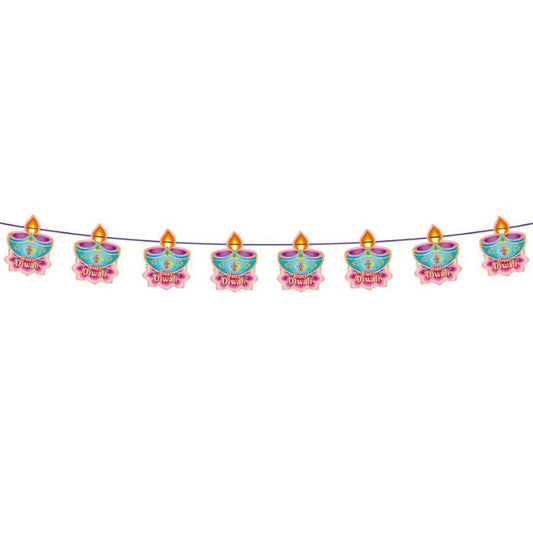 Diwali Lamp Hanging Banner 5105