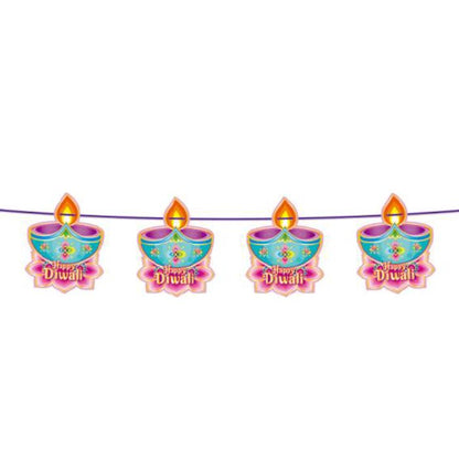 Diwali Lamp Hanging Banner 5105