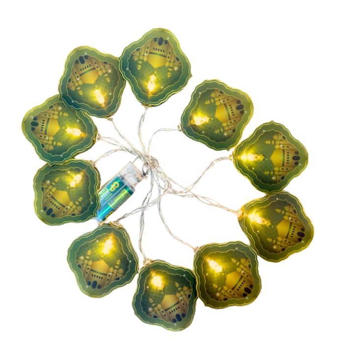 HR 10 LED Battery Operated Hari Raya Lights ML999-48