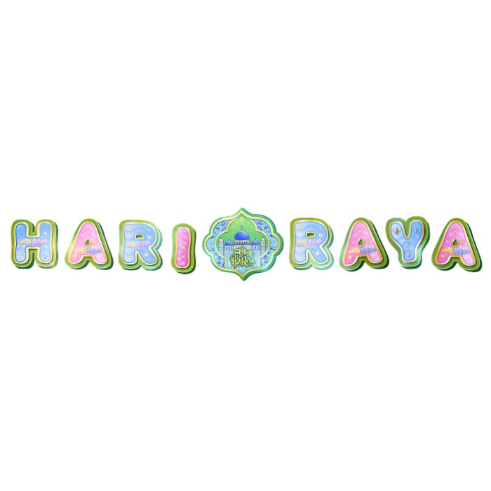 3m Hari Raya Paper Banner 3154