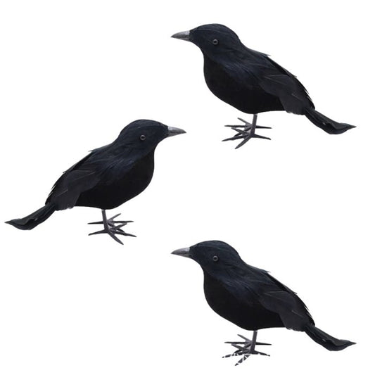 Realistic Black Crow Prop