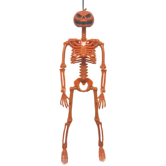 Halloween 38cm Pumpkin Skeleton