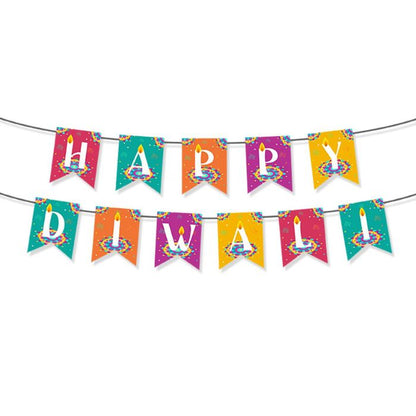 Happy Diwali Hanging Flag Banner 3115