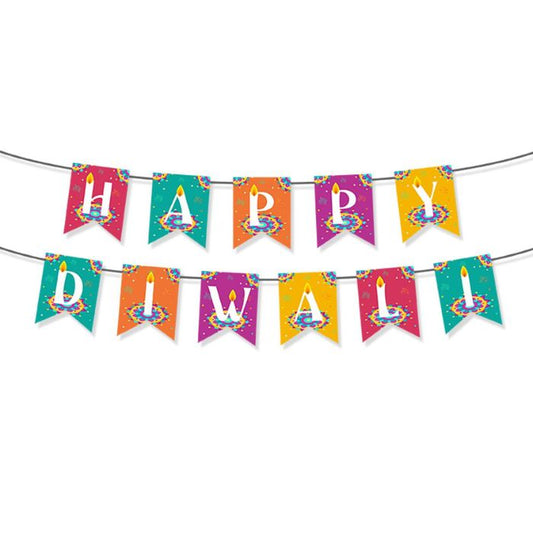 Happy Diwali Hanging Flag Banner 3115