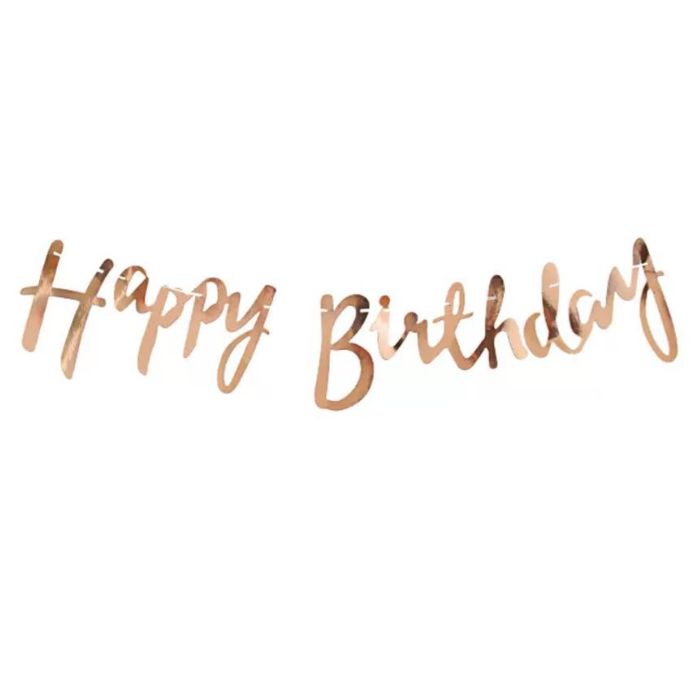 Happy Birthday Shiny Banner JQ80204