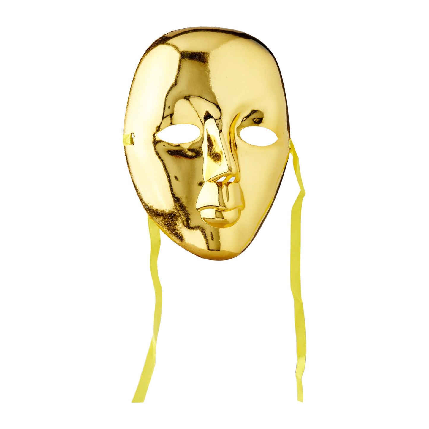 Gold Hard Plastic Facemask