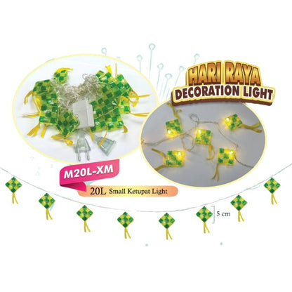 HR 20 LED 4.3m Ketupat Garland M20L