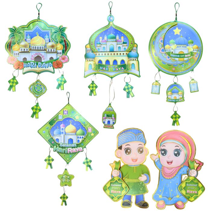 Hari Raya Hanging Paper Decoration