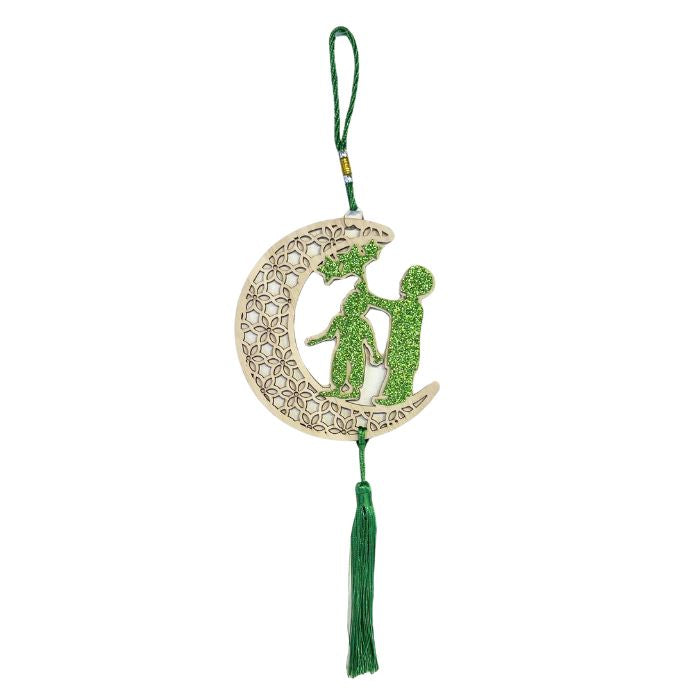 Hari Raya Wooden Hanging Decoration