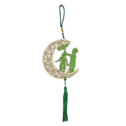 Hari Raya Wooden Hanging Decoration