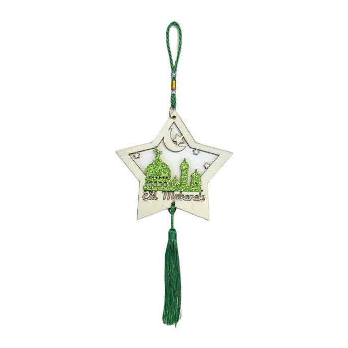 Hari Raya Wooden Hanging Decoration