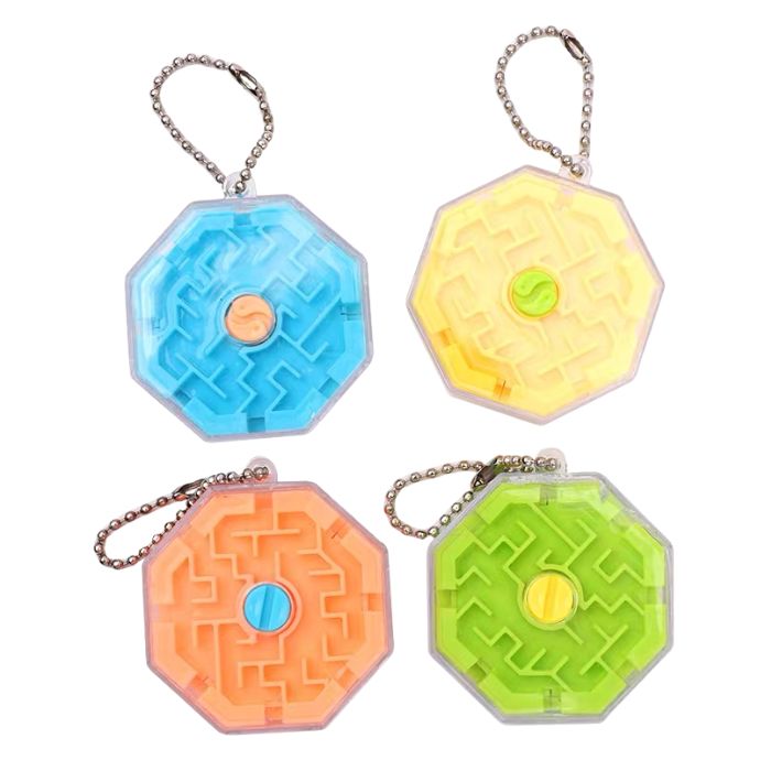 Hexagon Maze Game (6pcs)