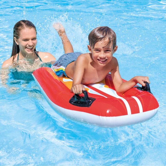 Intex 112x62cm Joy Rider Inflatable Board (Assorted) 58165NP