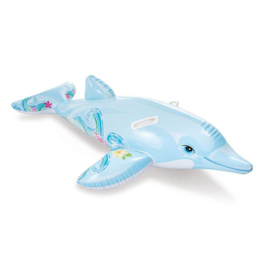 Intex Lil' Dolphin Ride-On Inflatable Pool Float 58535NP
