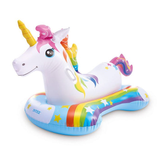 Intex Magical Unicorn Ride-On Inflatable Pool Float 57552NP
