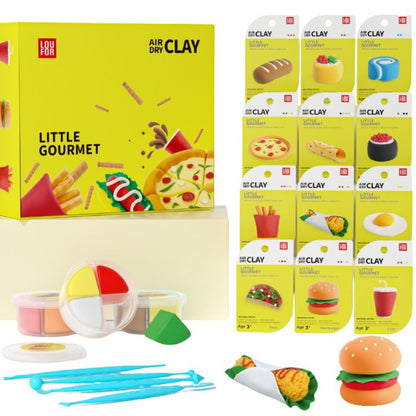 Assorted Air-Dry Clay Kit Set (12/6pcs)