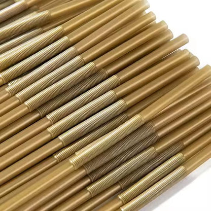 Long Neck Artisitic Straws 100pcs (Assorted Colors)