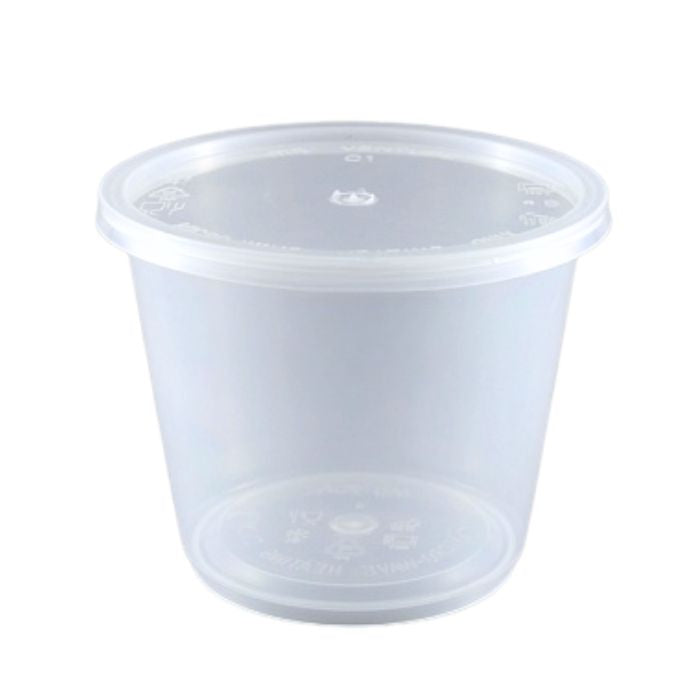 Round Disposable Containers