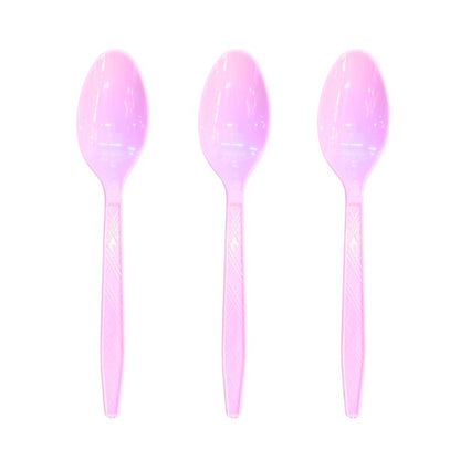 7inch Solid Color Plastic Cutlery (20pc)